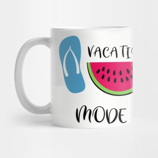 Vacation Mode On, Summer Design Mug